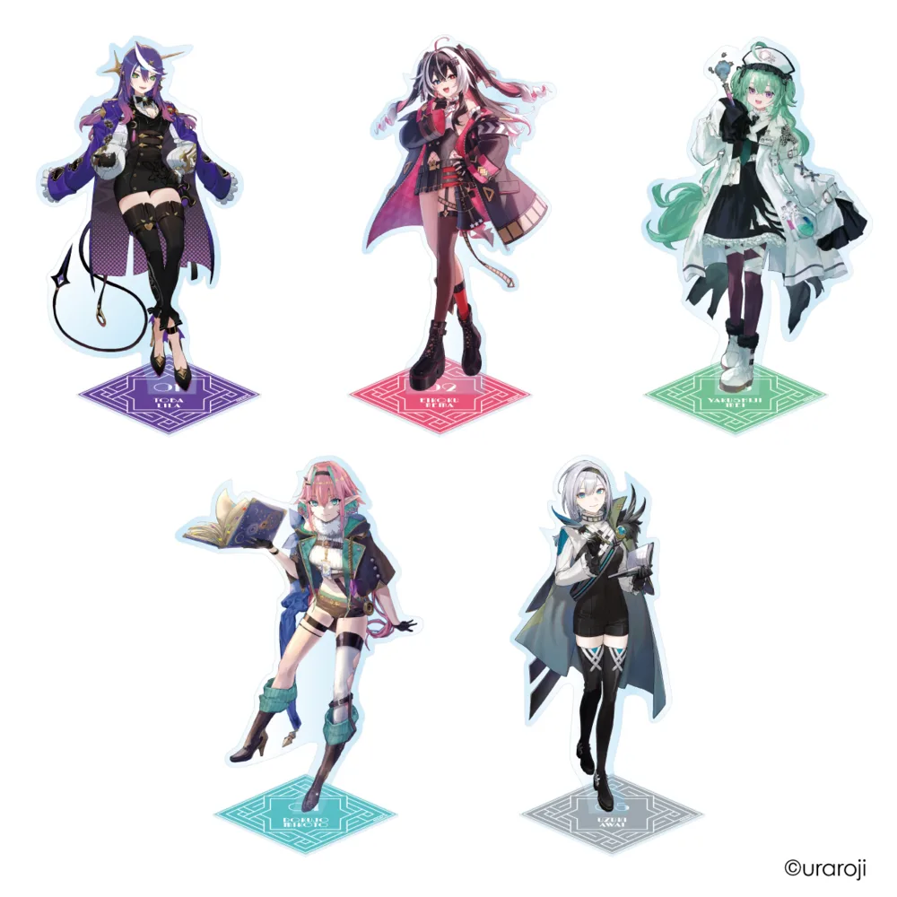 タレント5名のアクリルスタンド